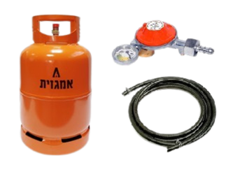 חבילת מיכל גז 5 ק''ג מלא 